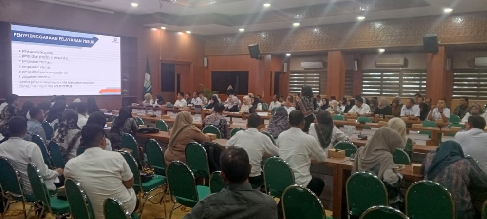 Rapat koordinasi pengelola layanan SLOT